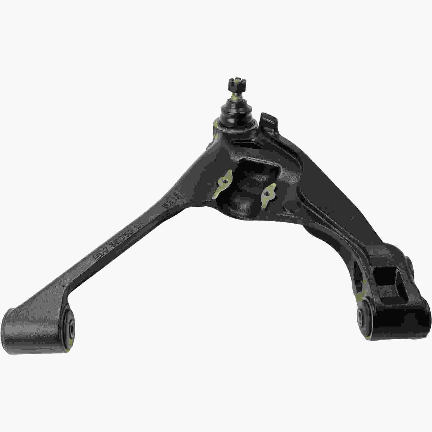 Angle View of Front Left Suspension Control Arm and Ball Joint Assembly MOOG RK620477