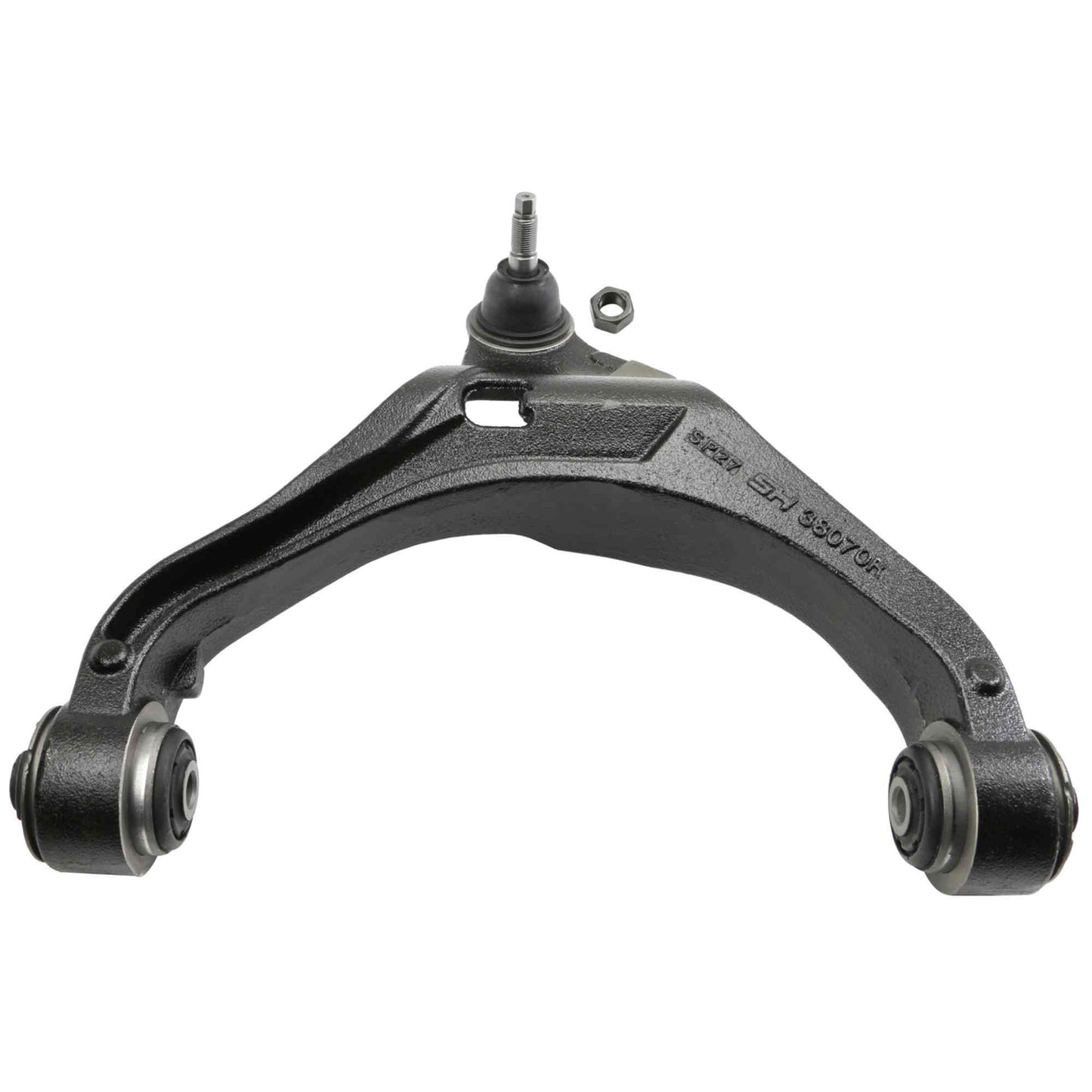 Angle View of Front Right Suspension Control Arm and Ball Joint Assembly MOOG RK620479