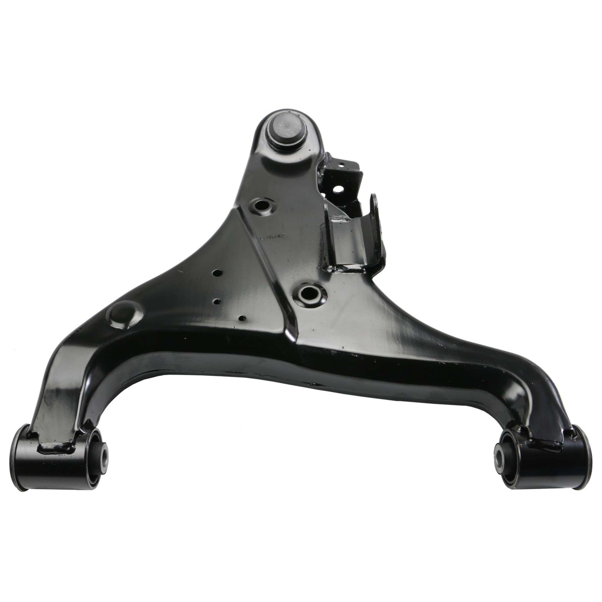 Back View of Front Left Suspension Control Arm and Ball Joint Assembly MOOG RK620512