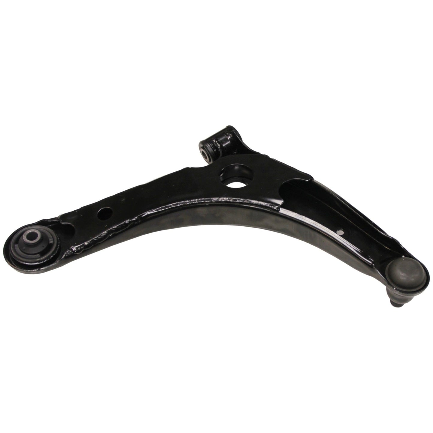 Back View of Front Left Suspension Control Arm and Ball Joint Assembly MOOG RK620548