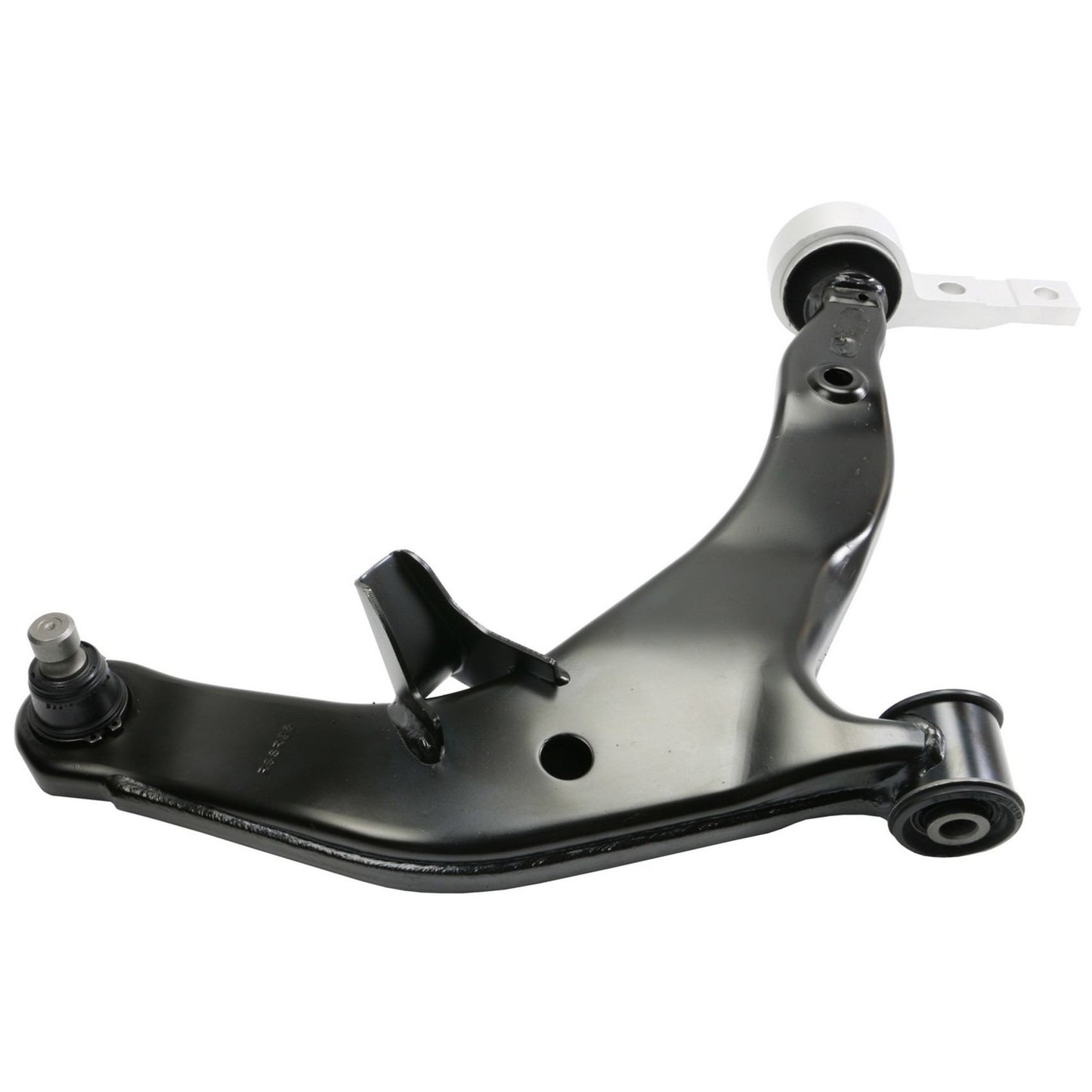 Angle View of Front Right Suspension Control Arm and Ball Joint Assembly MOOG RK620559