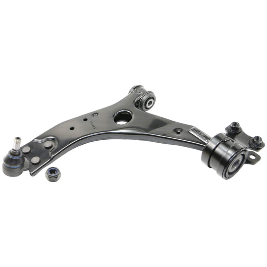 Angle View of Front Left Suspension Control Arm and Ball Joint Assembly MOOG RK620598