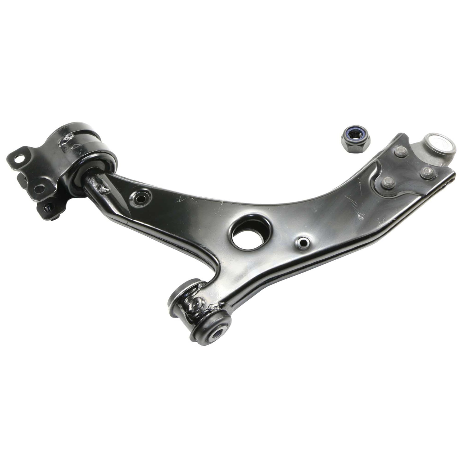 Back View of Front Right Suspension Control Arm and Ball Joint Assembly MOOG RK620599