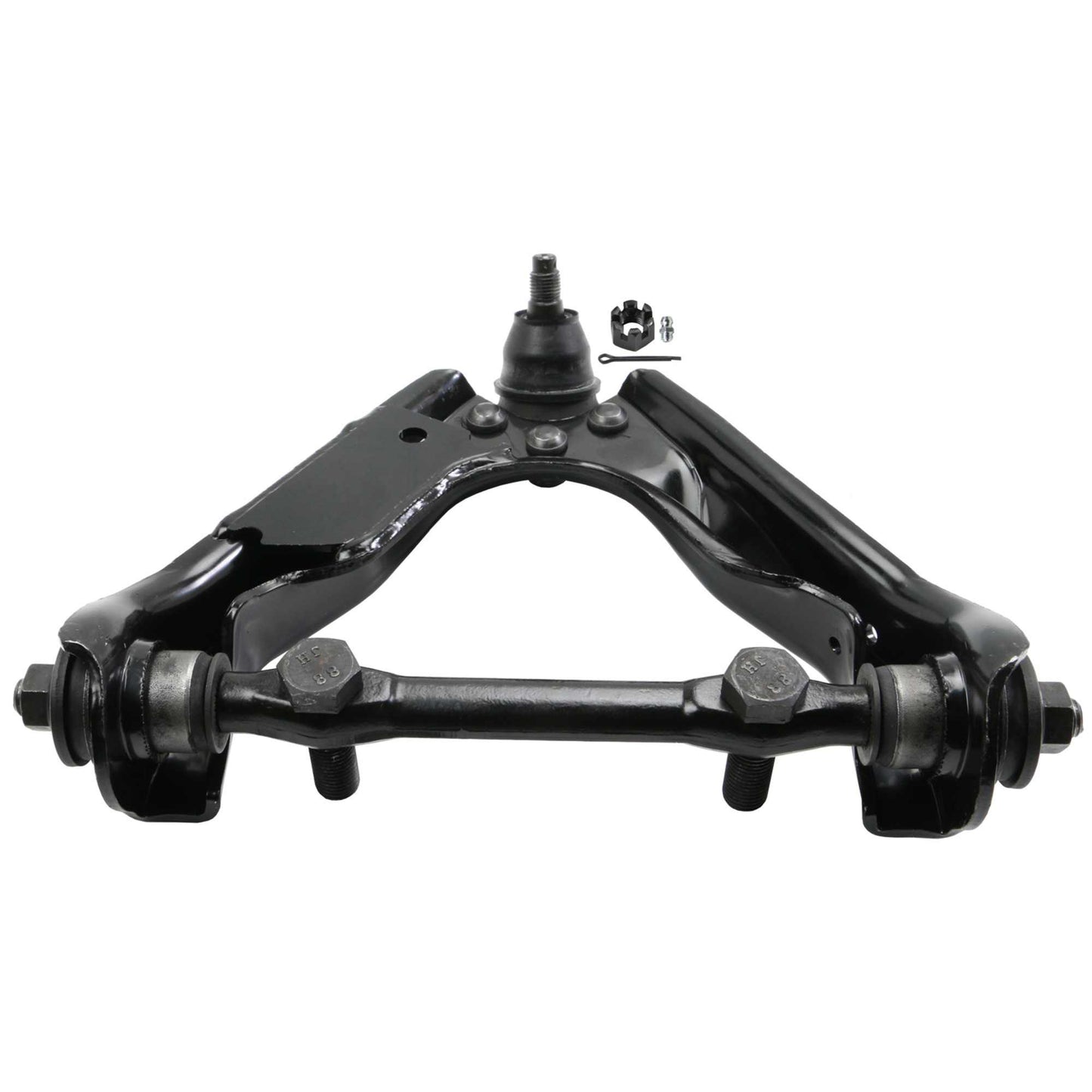 Angle View of Front Upper Right Suspension Control Arm and Ball Joint Assembly MOOG RK620632