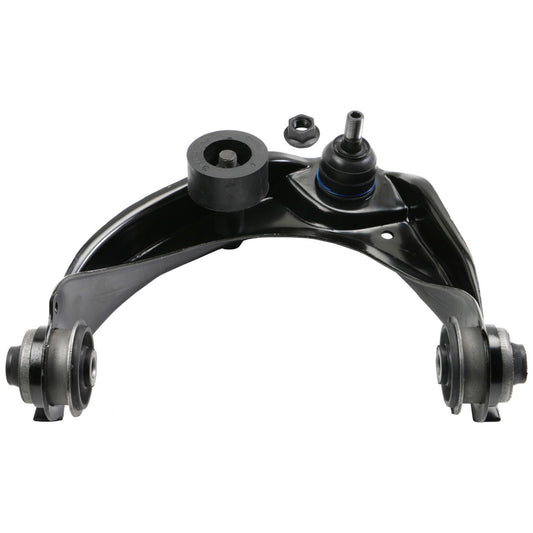 Angle View of Front Upper Left Suspension Control Arm and Ball Joint Assembly MOOG RK620636