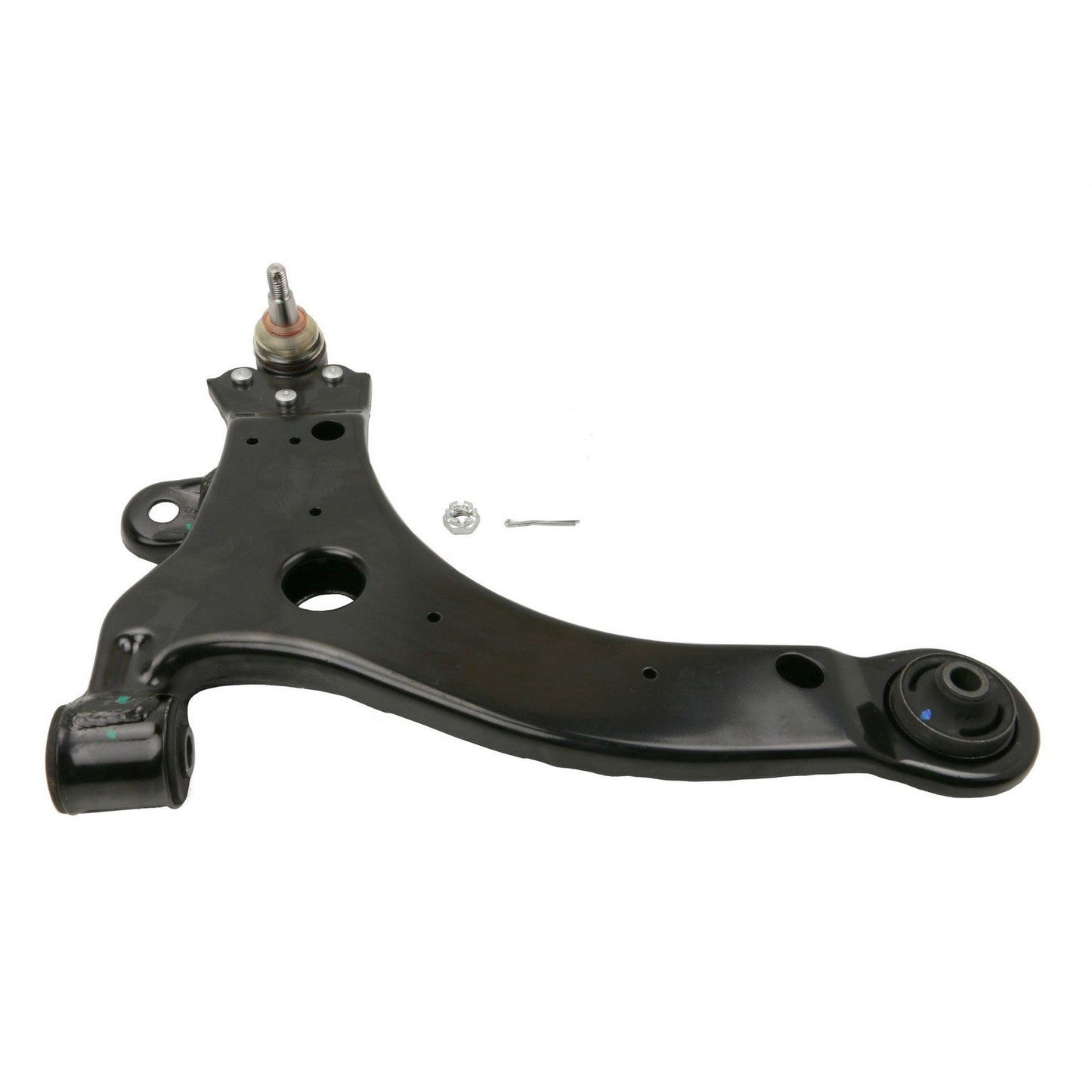 Angle View of Front Left Suspension Control Arm and Ball Joint Assembly MOOG RK620675