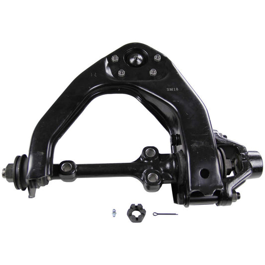 Angle View of Front Upper Right Suspension Control Arm and Ball Joint Assembly MOOG RK620680