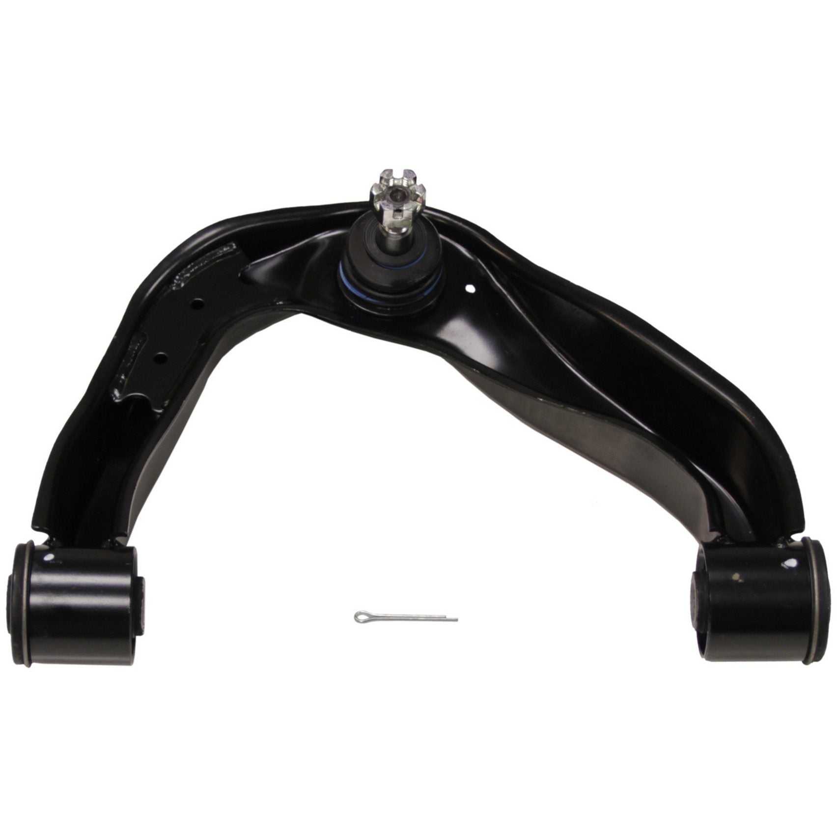 Angle View of Front Upper Left Suspension Control Arm and Ball Joint Assembly MOOG RK621245