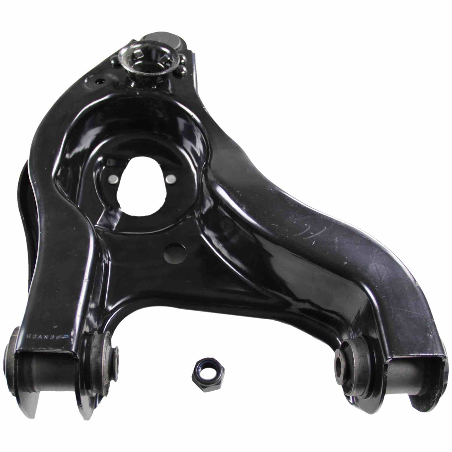 Back View of Front Right Suspension Control Arm and Ball Joint Assembly MOOG RK621264