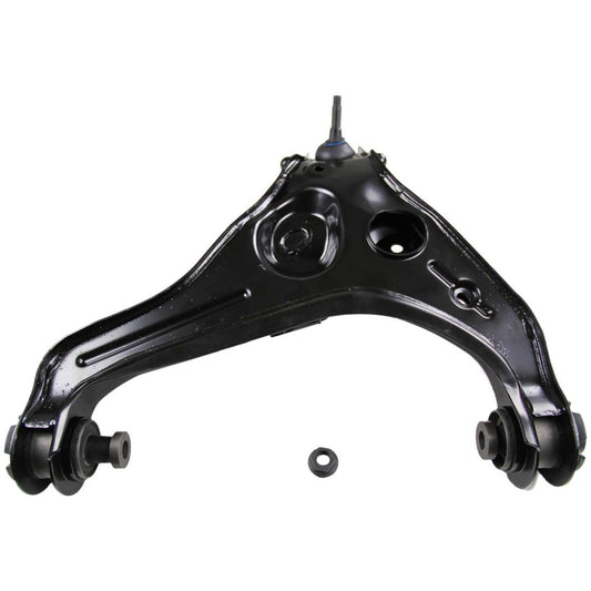 Angle View of Front Left Suspension Control Arm and Ball Joint Assembly MOOG RK621267