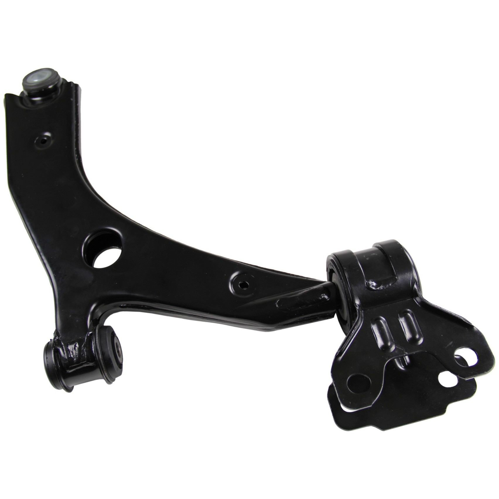 Back View of Front Left Suspension Control Arm and Ball Joint Assembly MOOG RK621271