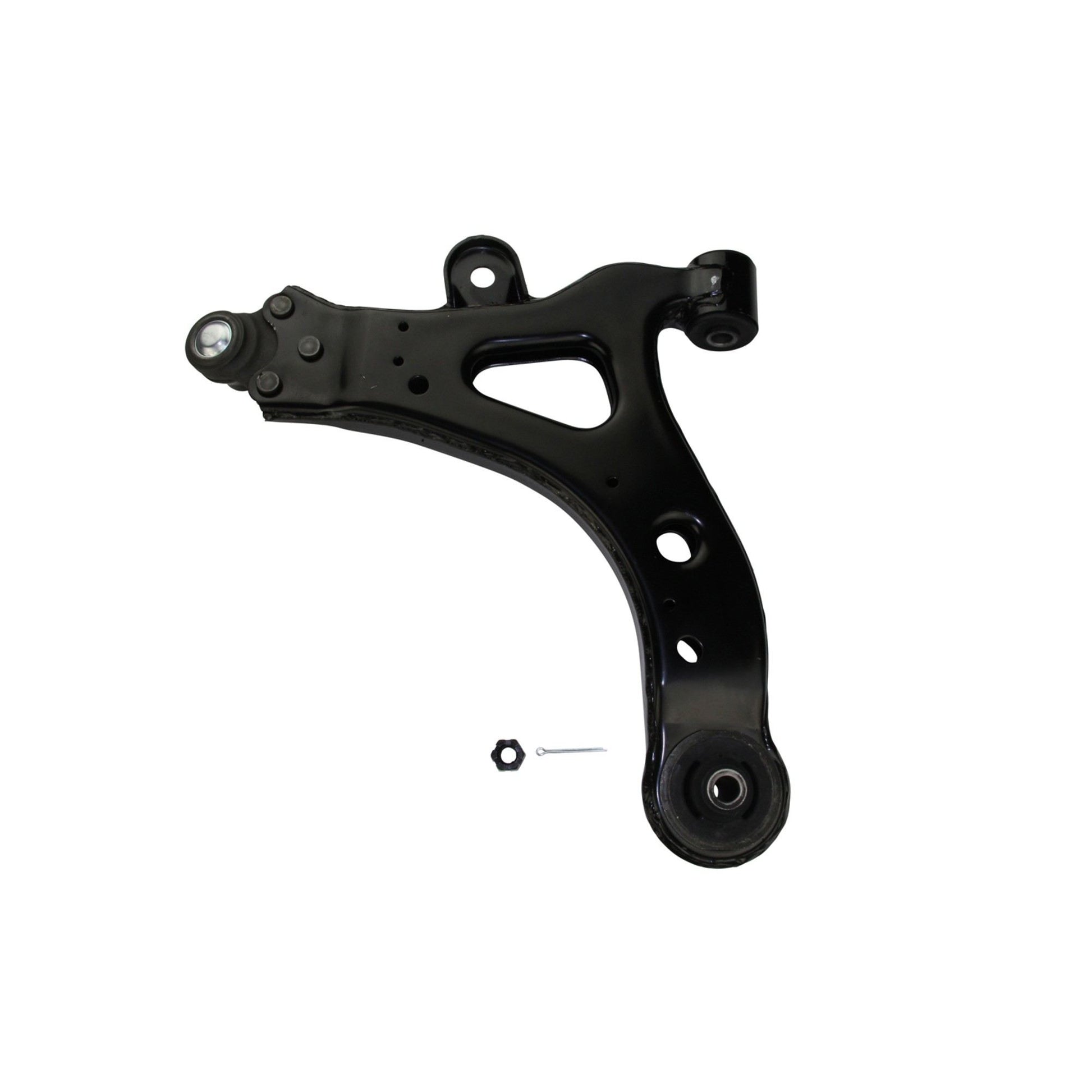 Top View of Front Left Suspension Control Arm and Ball Joint Assembly MOOG RK621351