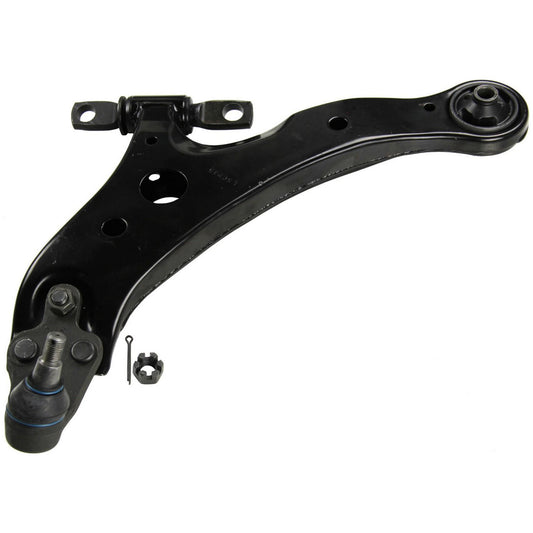 Top View of Front Left Suspension Control Arm and Ball Joint Assembly MOOG RK621477