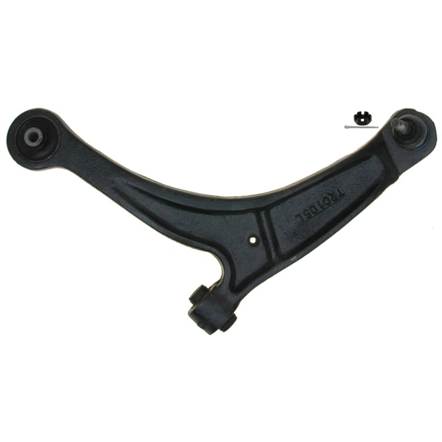 Top View of Front Left Suspension Control Arm and Ball Joint Assembly MOOG RK621545