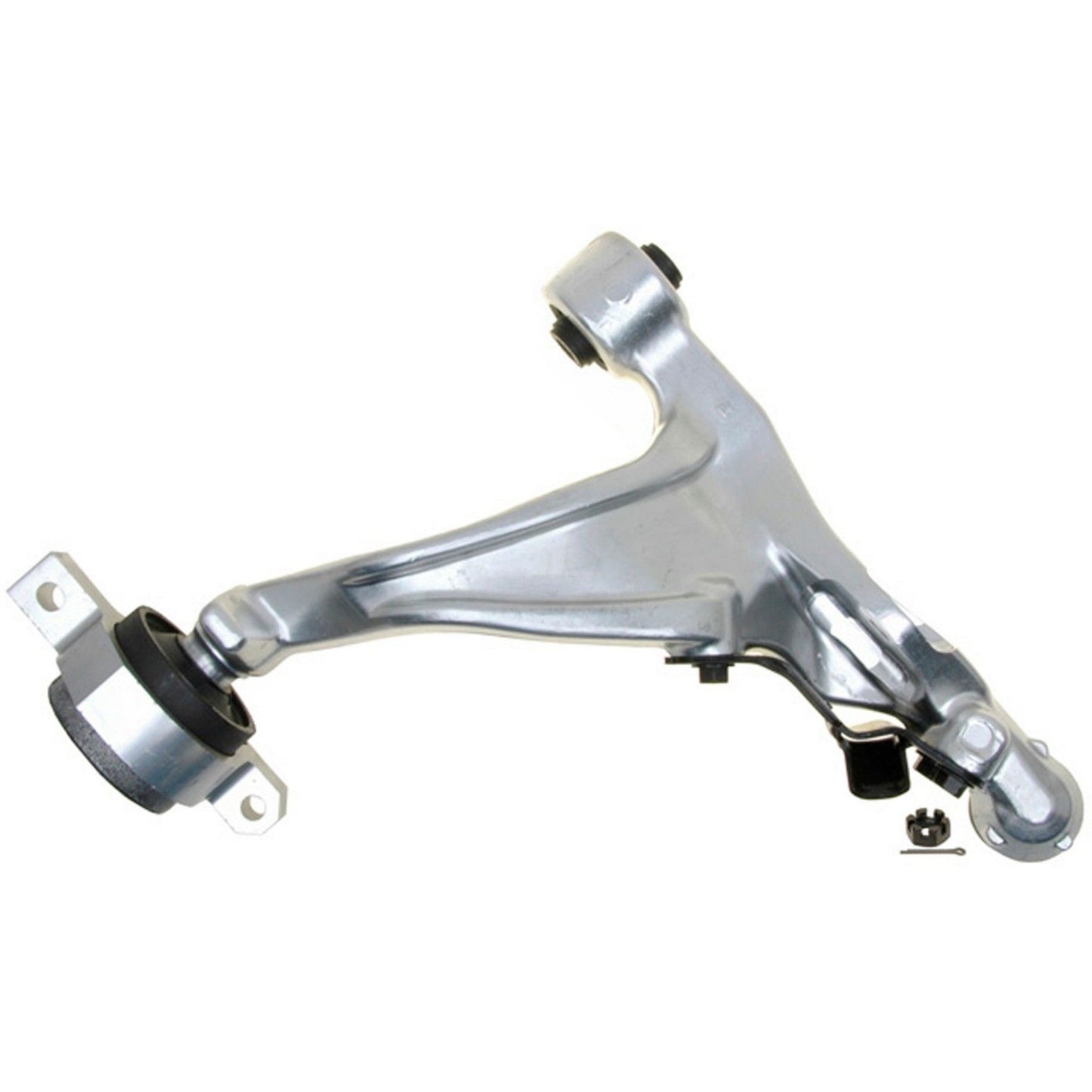 Bottom View of Front Right Suspension Control Arm and Ball Joint Assembly MOOG RK621596