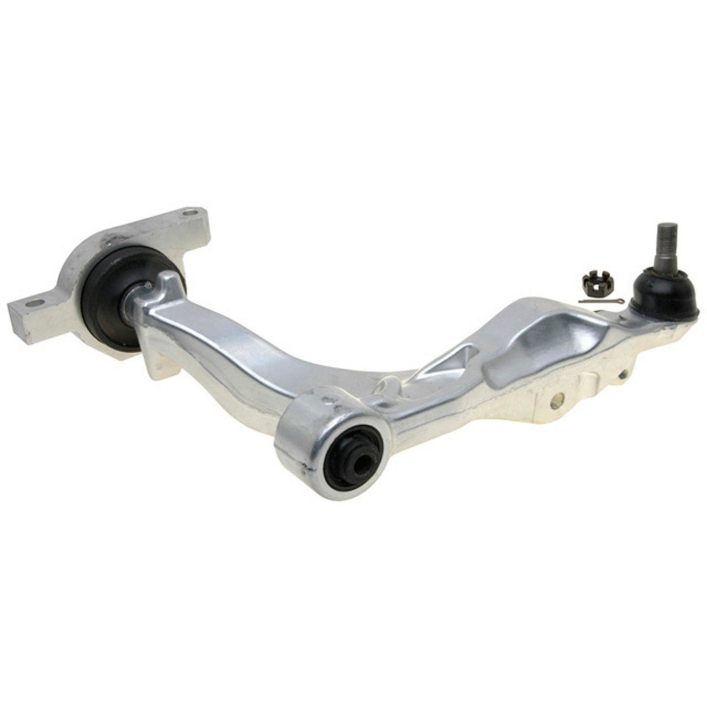 Side View of Front Right Suspension Control Arm and Ball Joint Assembly MOOG RK621596