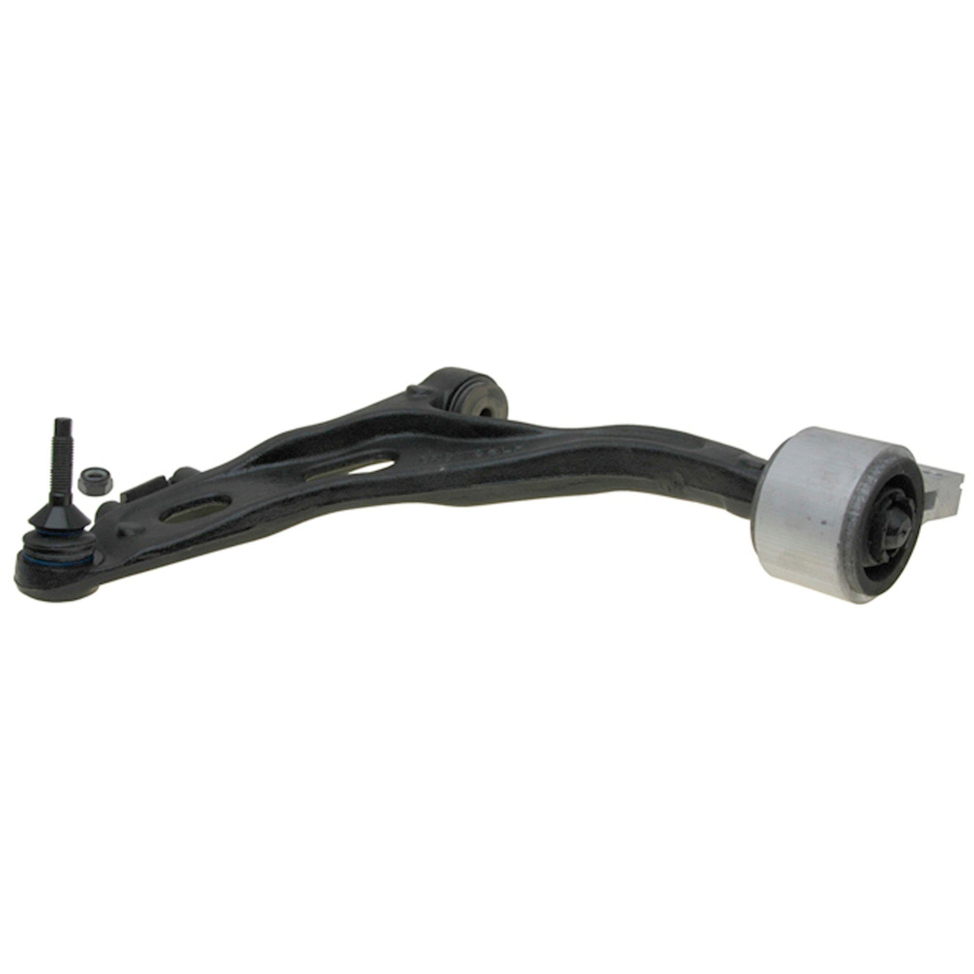 Side View of Front Left Suspension Control Arm and Ball Joint Assembly MOOG RK621604