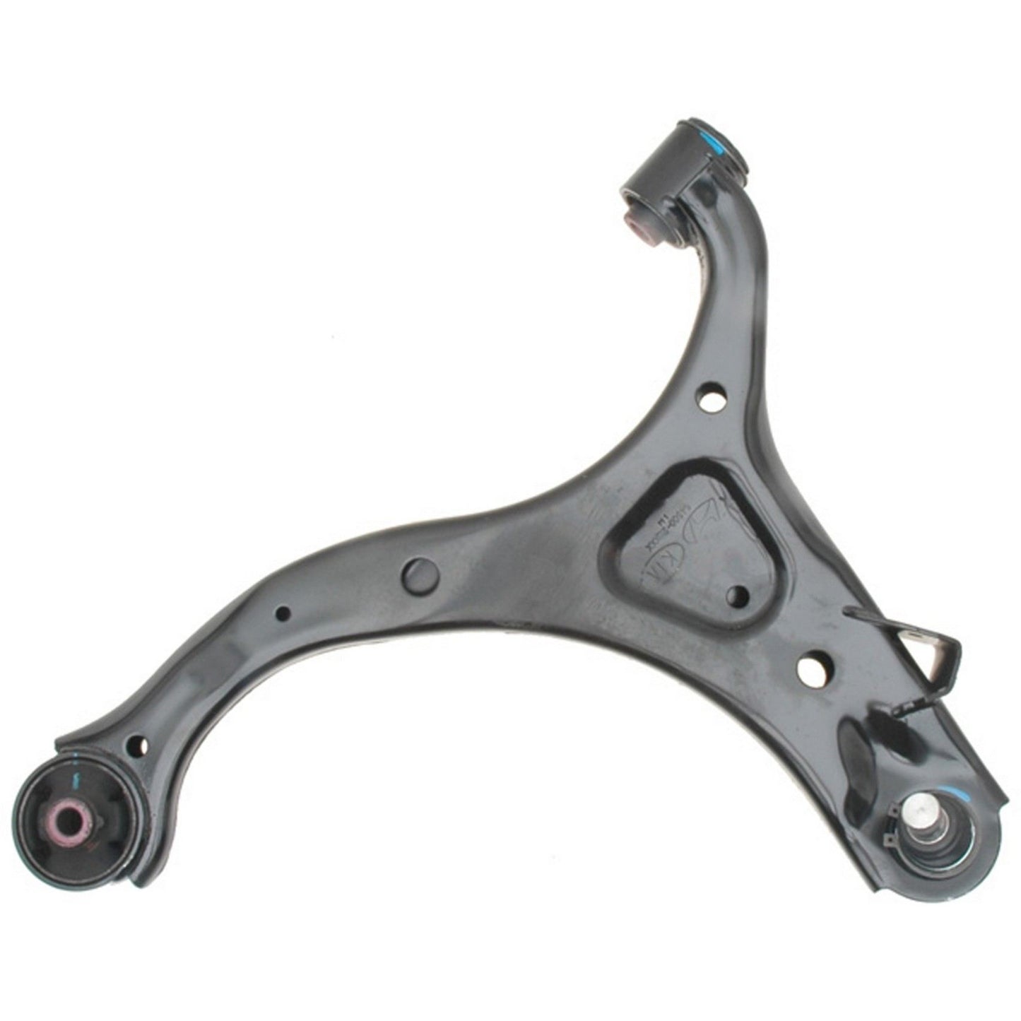 Top View of Front Left Suspension Control Arm and Ball Joint Assembly MOOG RK621686