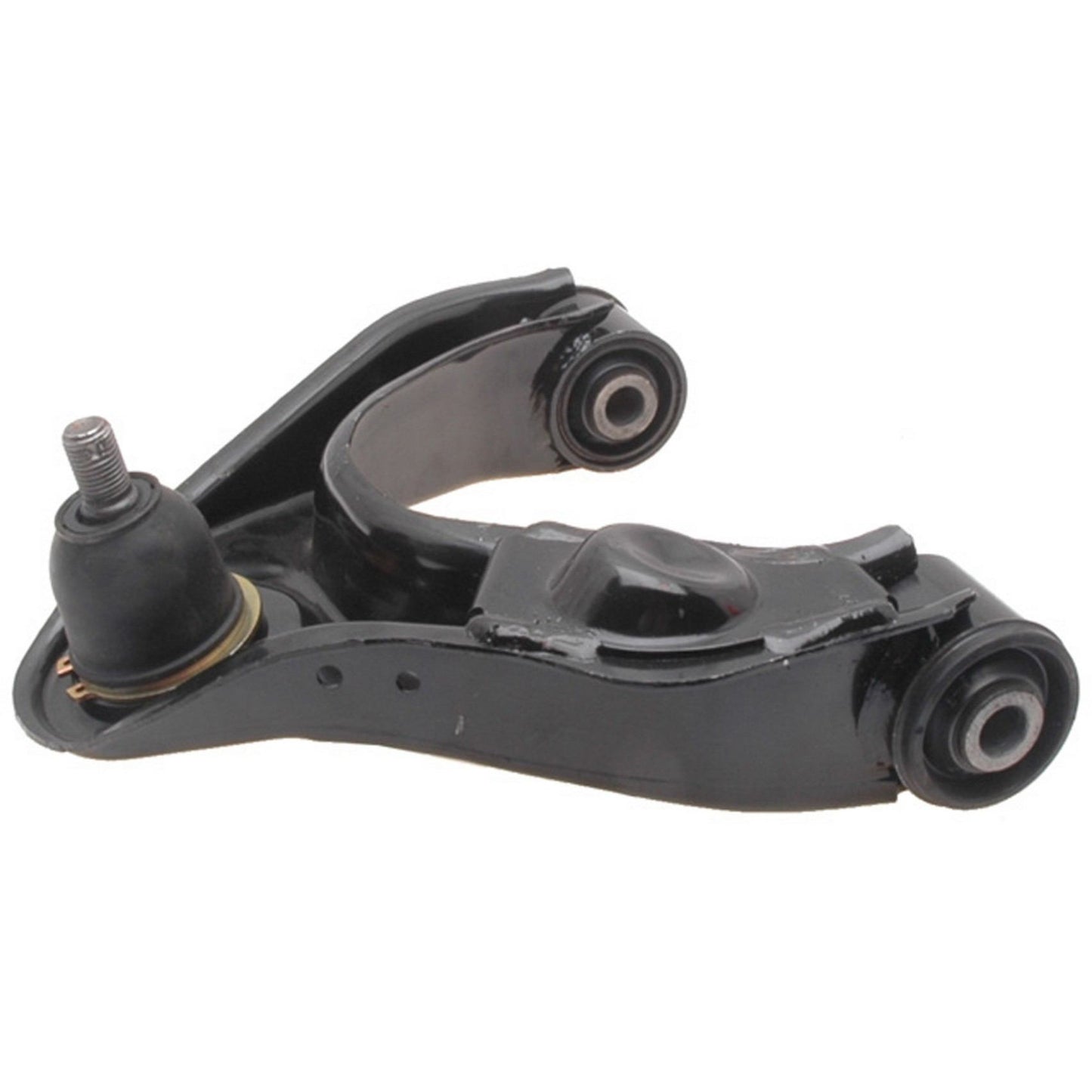 Side View of Front Upper Left Suspension Control Arm and Ball Joint Assembly MOOG RK621902