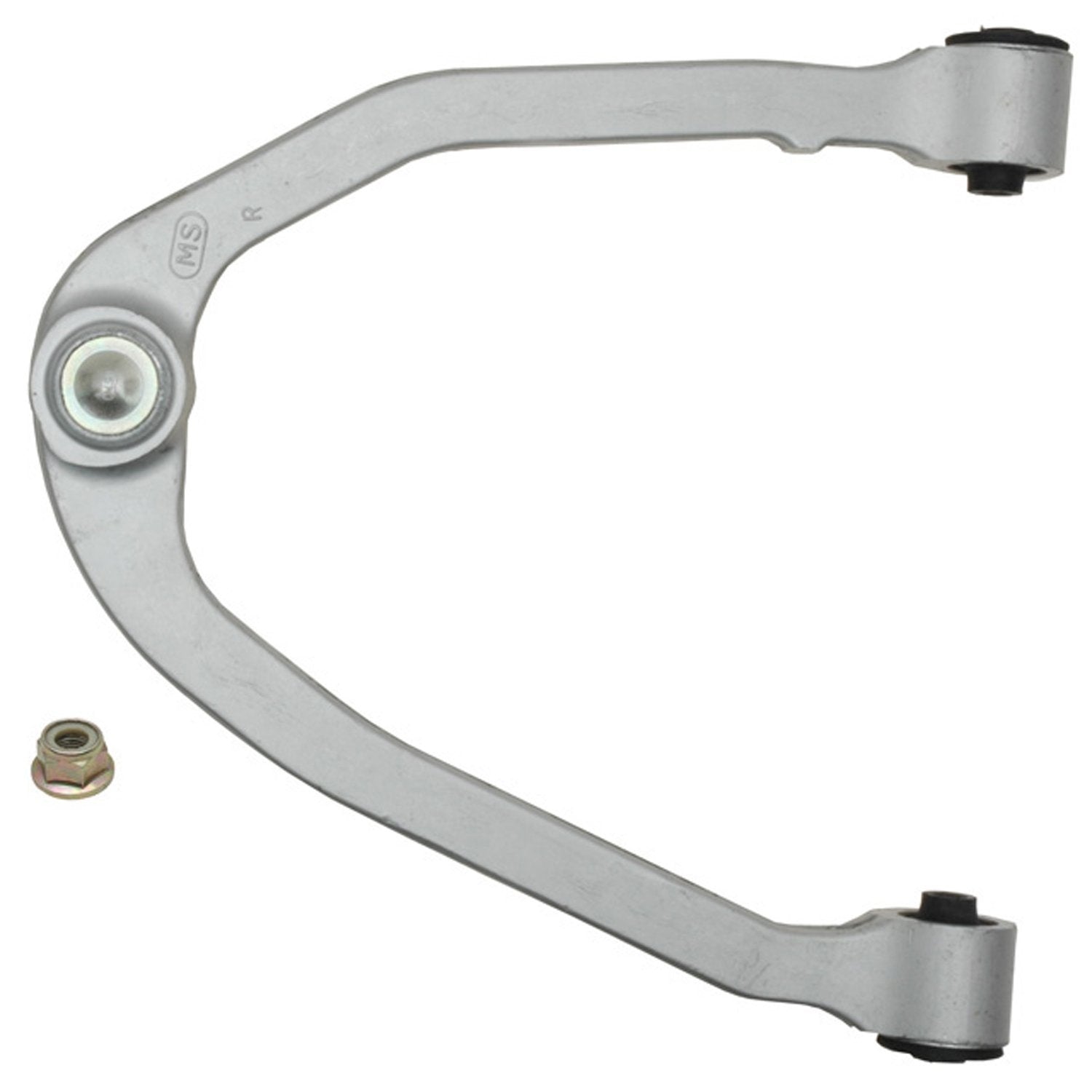 Bottom View of Front Upper Right Suspension Control Arm and Ball Joint Assembly MOOG RK621936