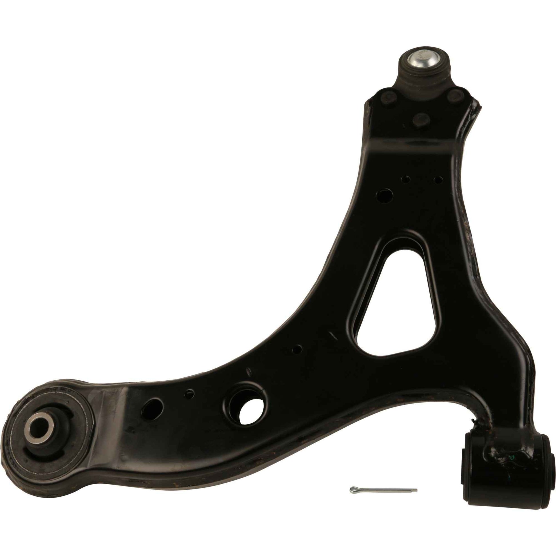 Back View of Front Left Suspension Control Arm and Ball Joint Assembly MOOG RK621943