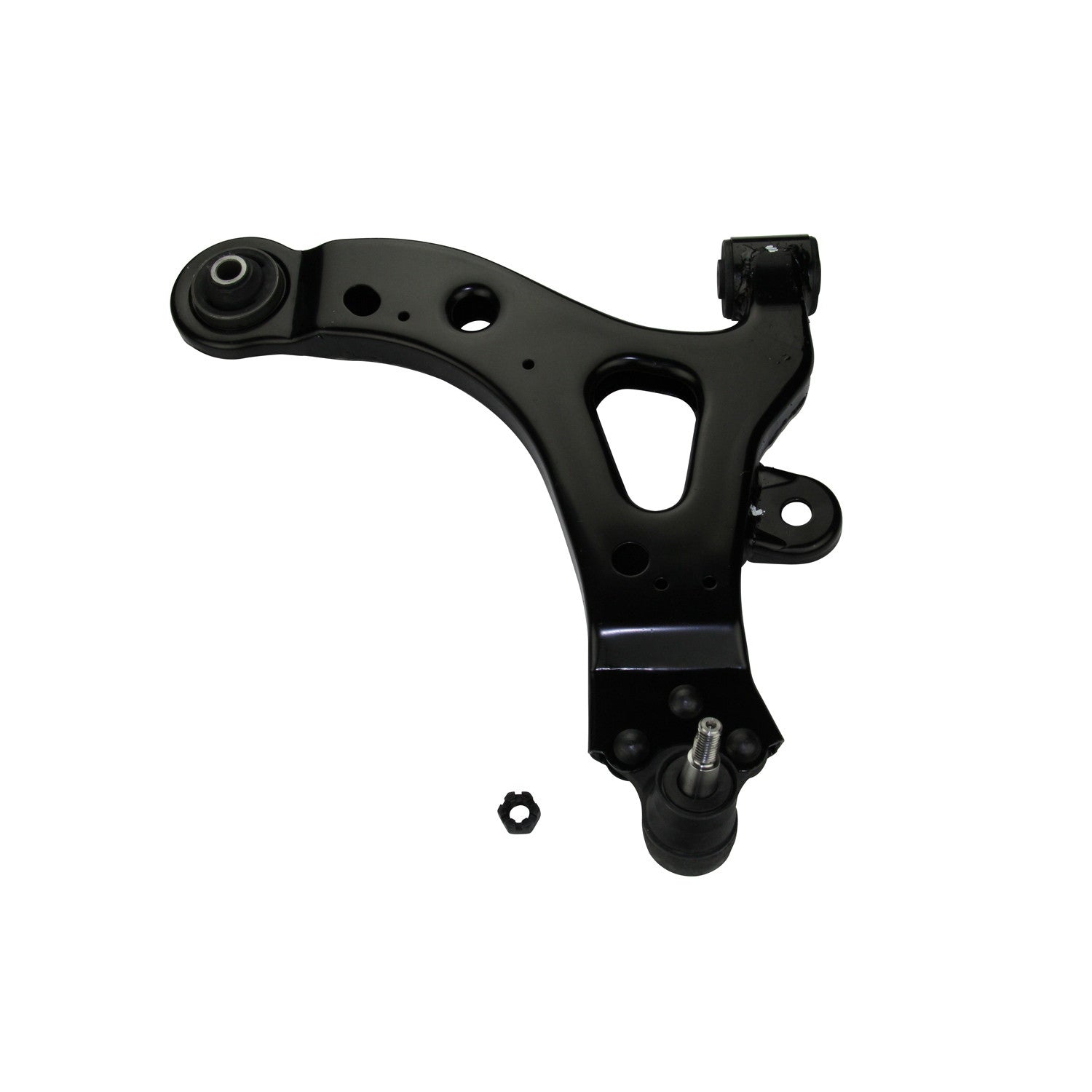 Top View of Front Left Suspension Control Arm and Ball Joint Assembly MOOG RK621943