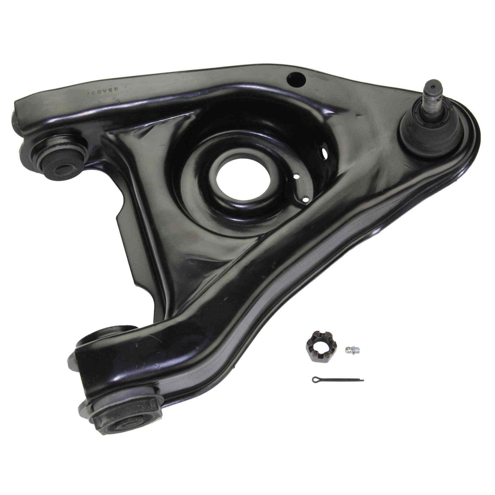 Top View of Front Right Suspension Control Arm and Ball Joint Assembly MOOG RK622130