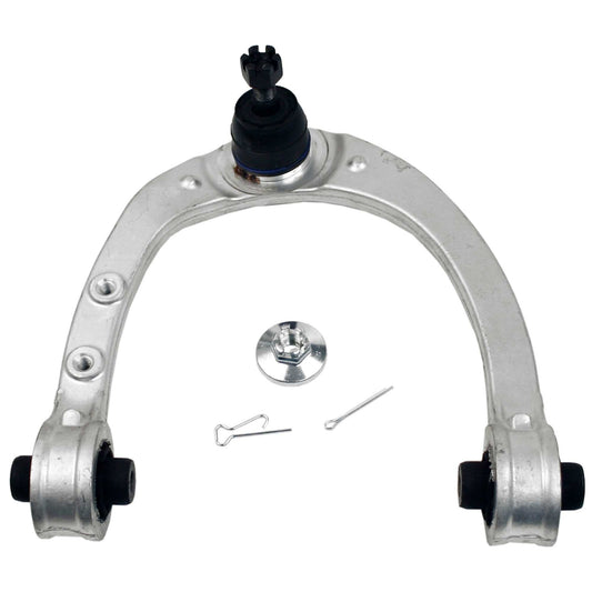 Angle View of Front Upper Right Suspension Control Arm and Ball Joint Assembly MOOG RK622221