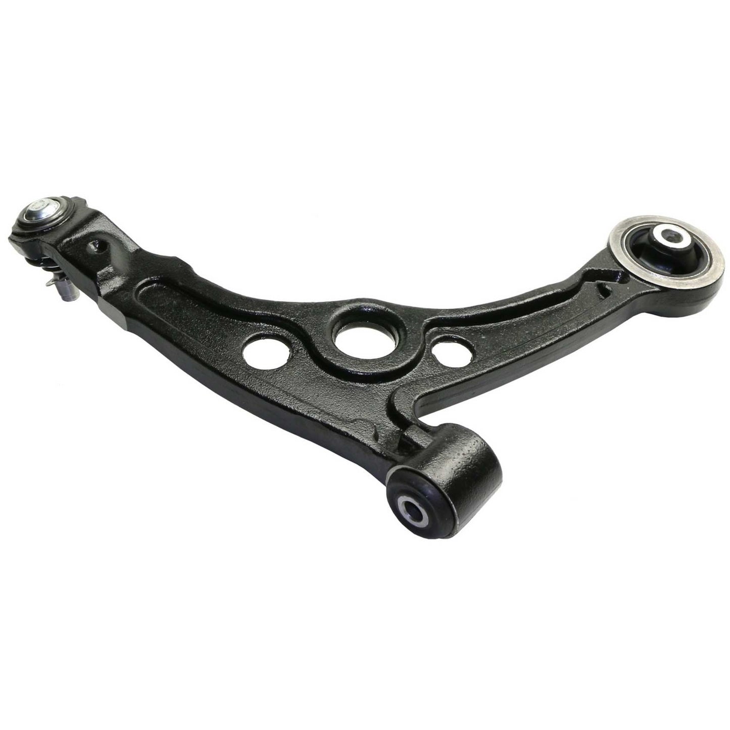 Back View of Front Left Suspension Control Arm and Ball Joint Assembly MOOG RK622861