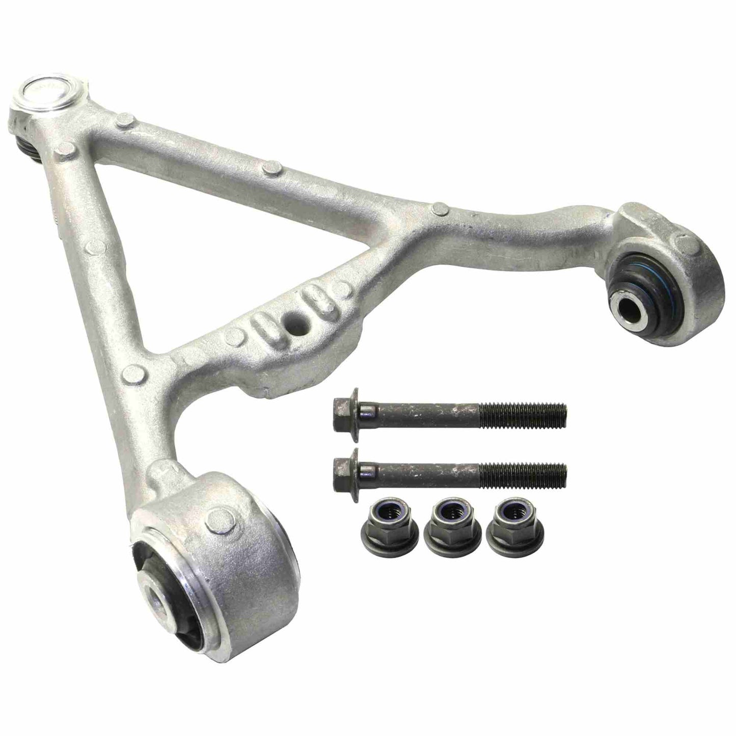 Back View of Rear Upper Right Suspension Control Arm and Ball Joint Assembly MOOG RK622865