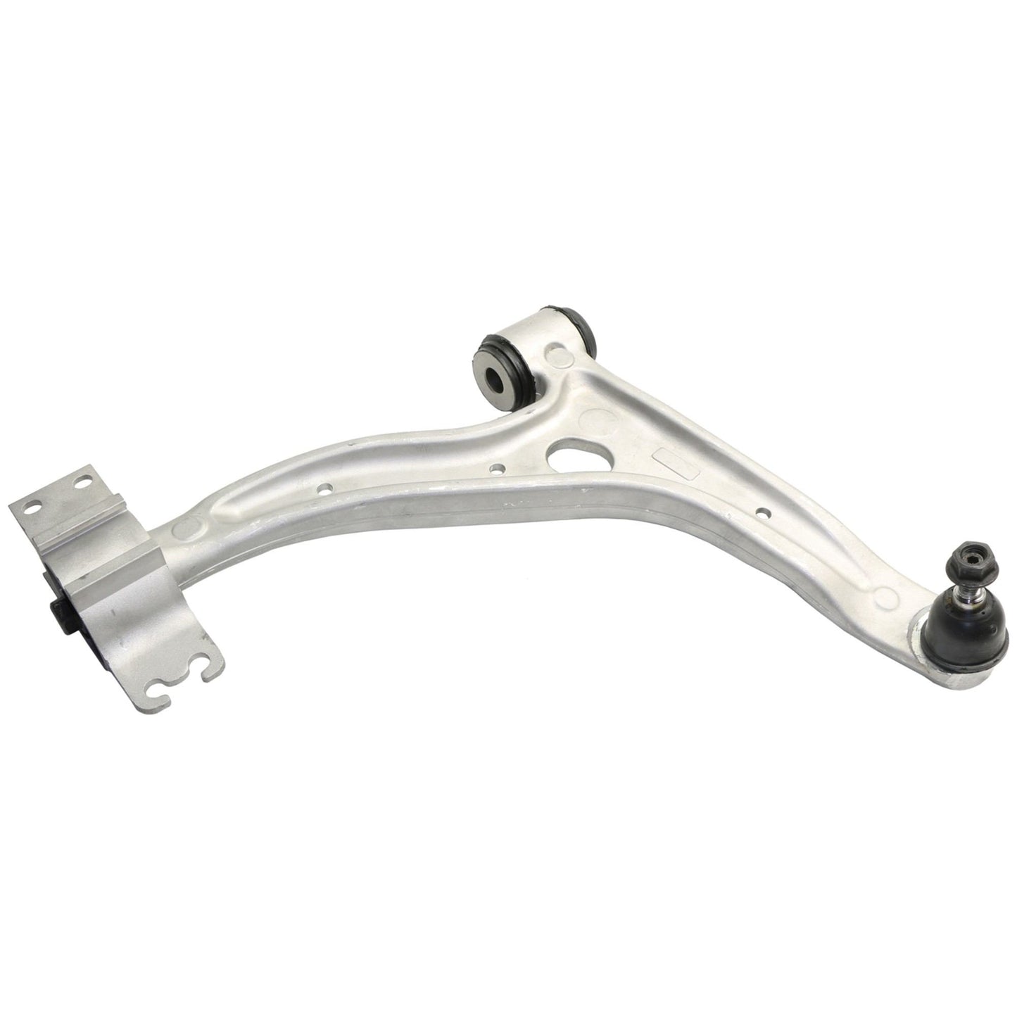 Angle View of Suspension Control Arm and Ball Joint Assembly MOOG RK622911