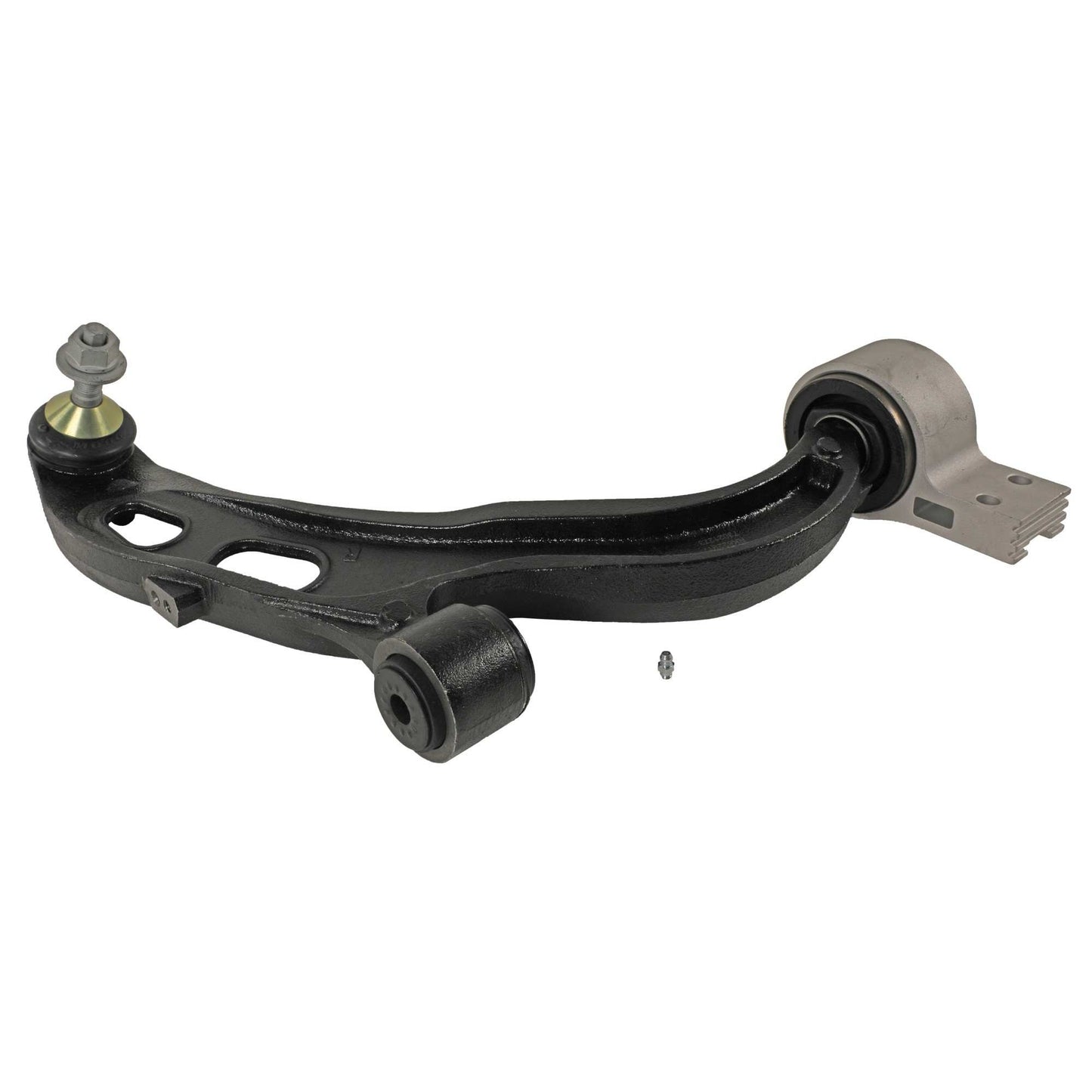 Angle View of Front Right Suspension Control Arm and Ball Joint Assembly MOOG RK622917