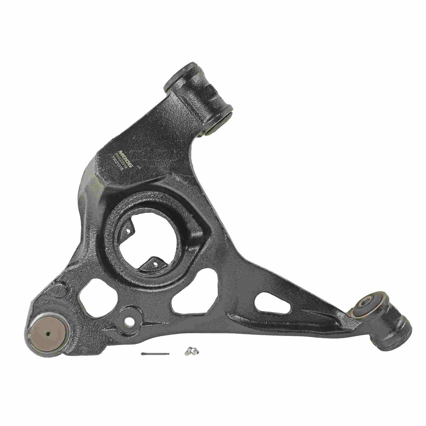 Back View of Front Right Suspension Control Arm and Ball Joint Assembly MOOG RK622919