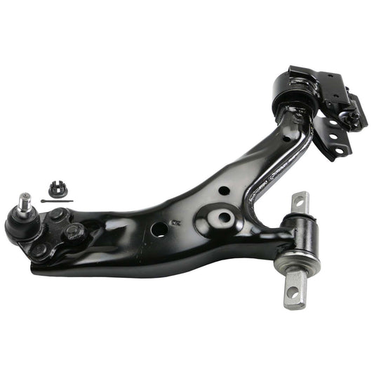 Angle View of Front Right Suspension Control Arm and Ball Joint Assembly MOOG RK622942