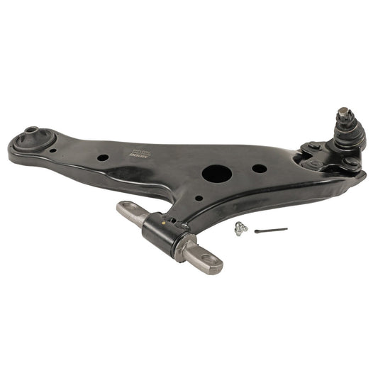 Angle View of Front Left Suspension Control Arm and Ball Joint Assembly MOOG RK622945