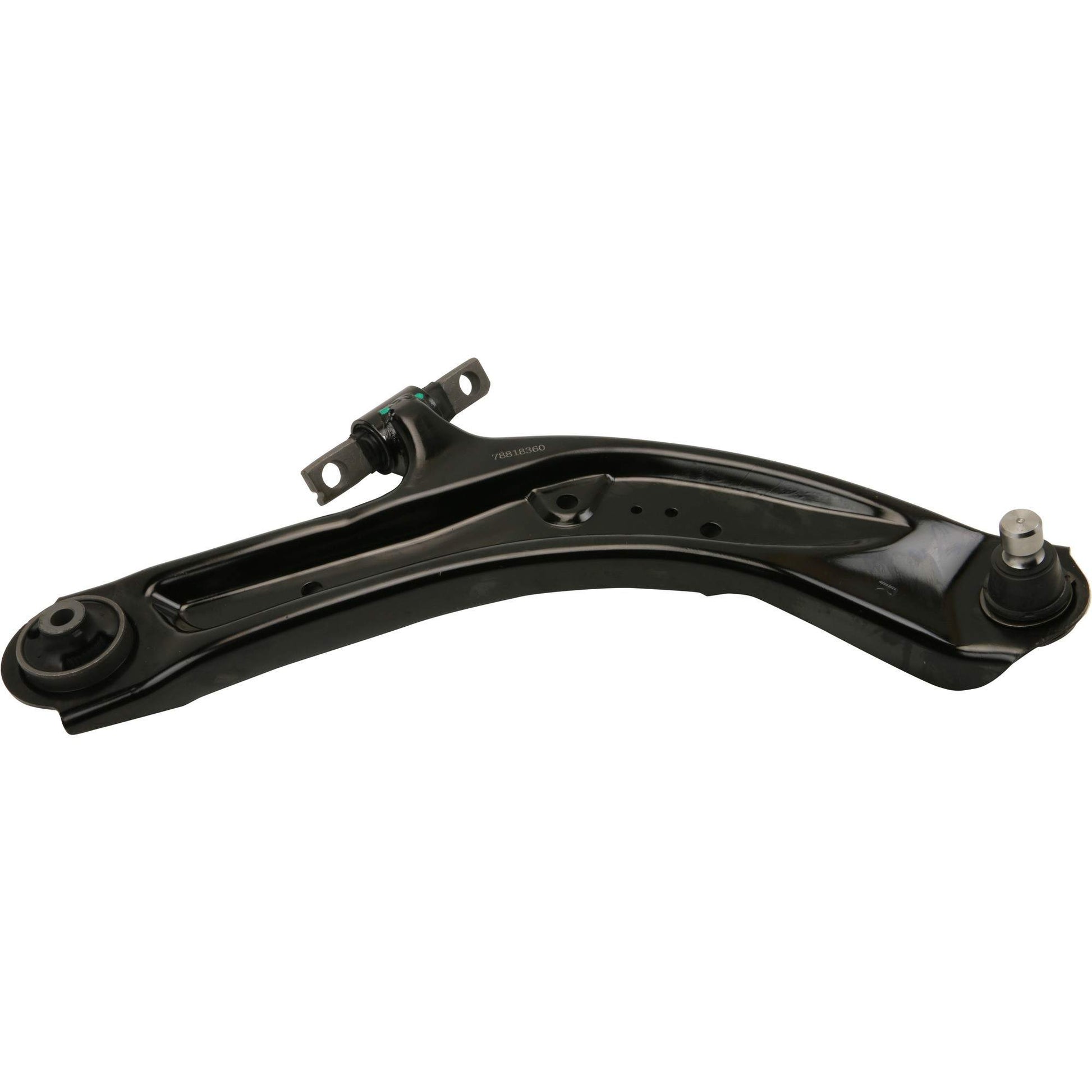 Angle View of Suspension Control Arm and Ball Joint Assembly MOOG RK623111