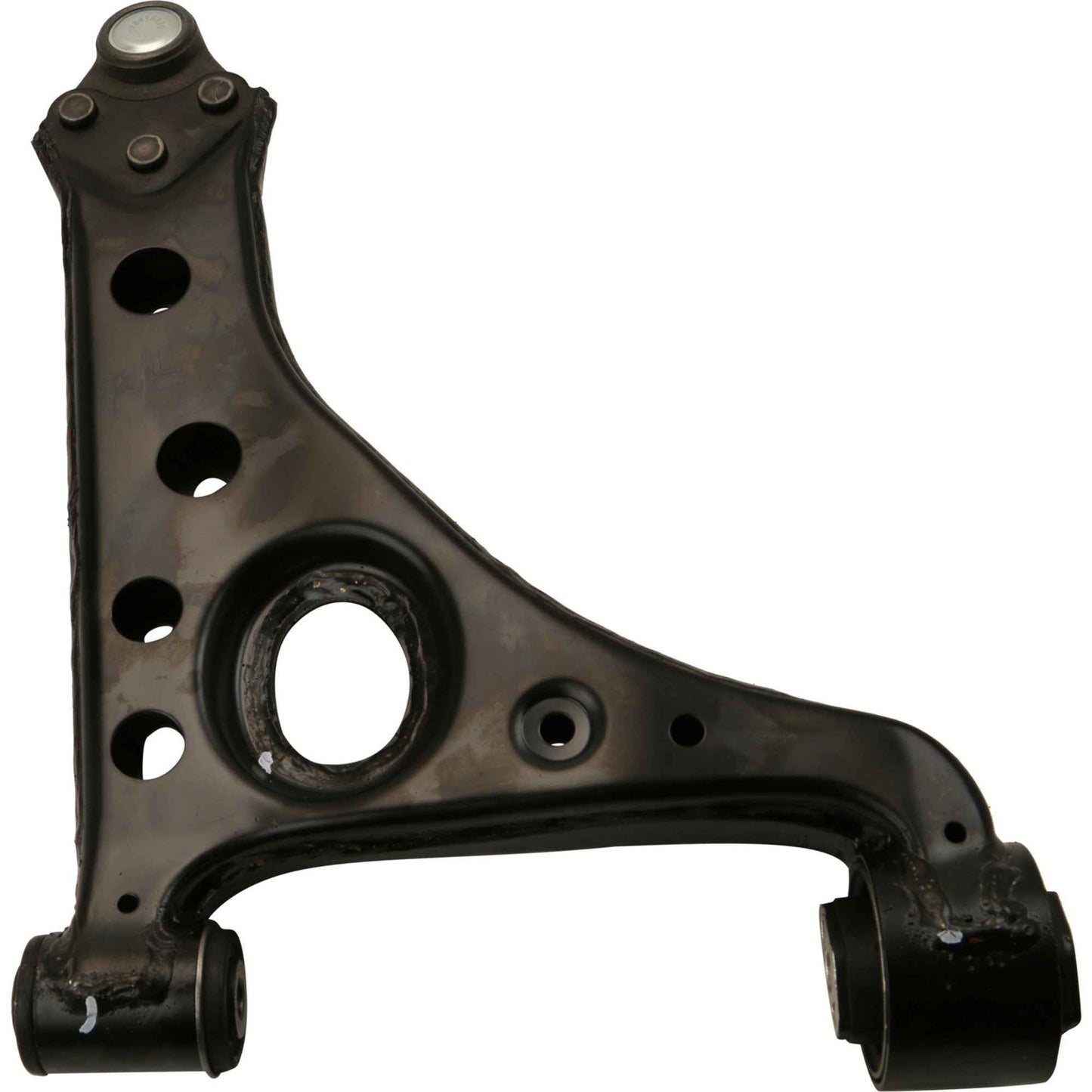 Back View of Front Left Suspension Control Arm and Ball Joint Assembly MOOG RK623137