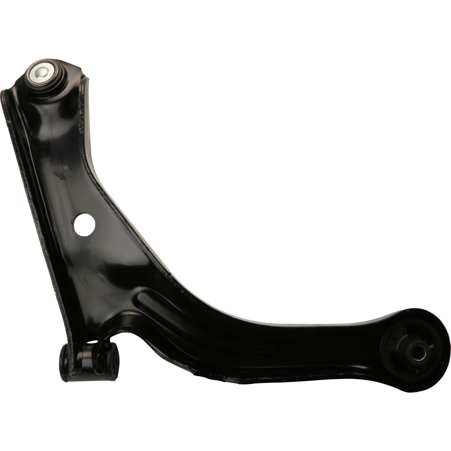 Back View of Front Left Suspension Control Arm and Ball Joint Assembly MOOG RK623210