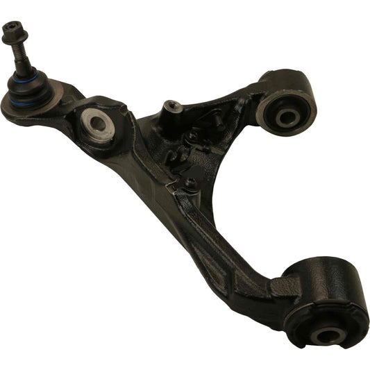 Angle View of Front Upper Right Suspension Control Arm and Ball Joint Assembly MOOG RK623219