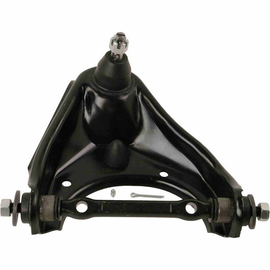 Angle View of Front Upper Left Suspension Control Arm and Ball Joint Assembly MOOG RK623221