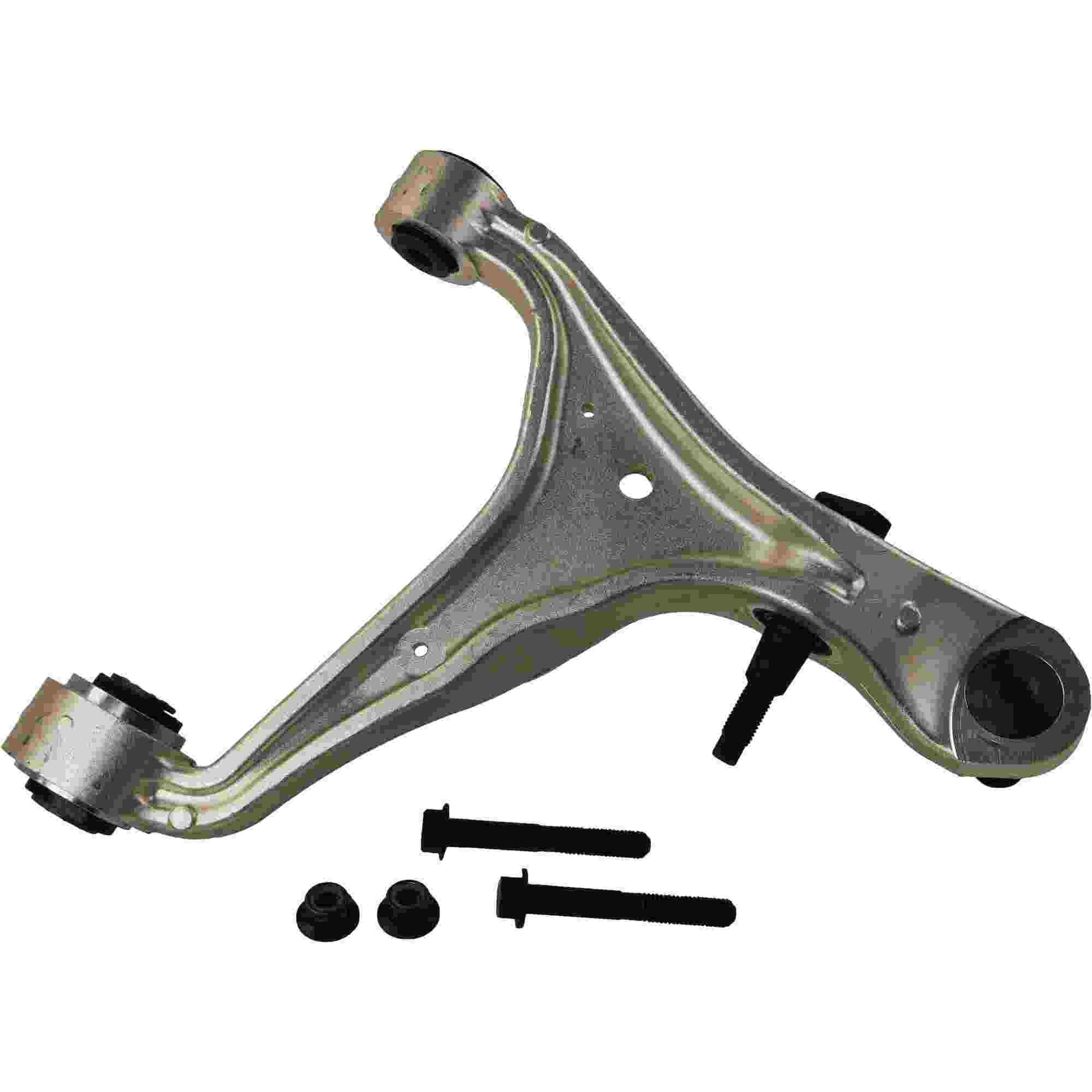 Back View of Front Left Suspension Control Arm and Ball Joint Assembly MOOG RK623382