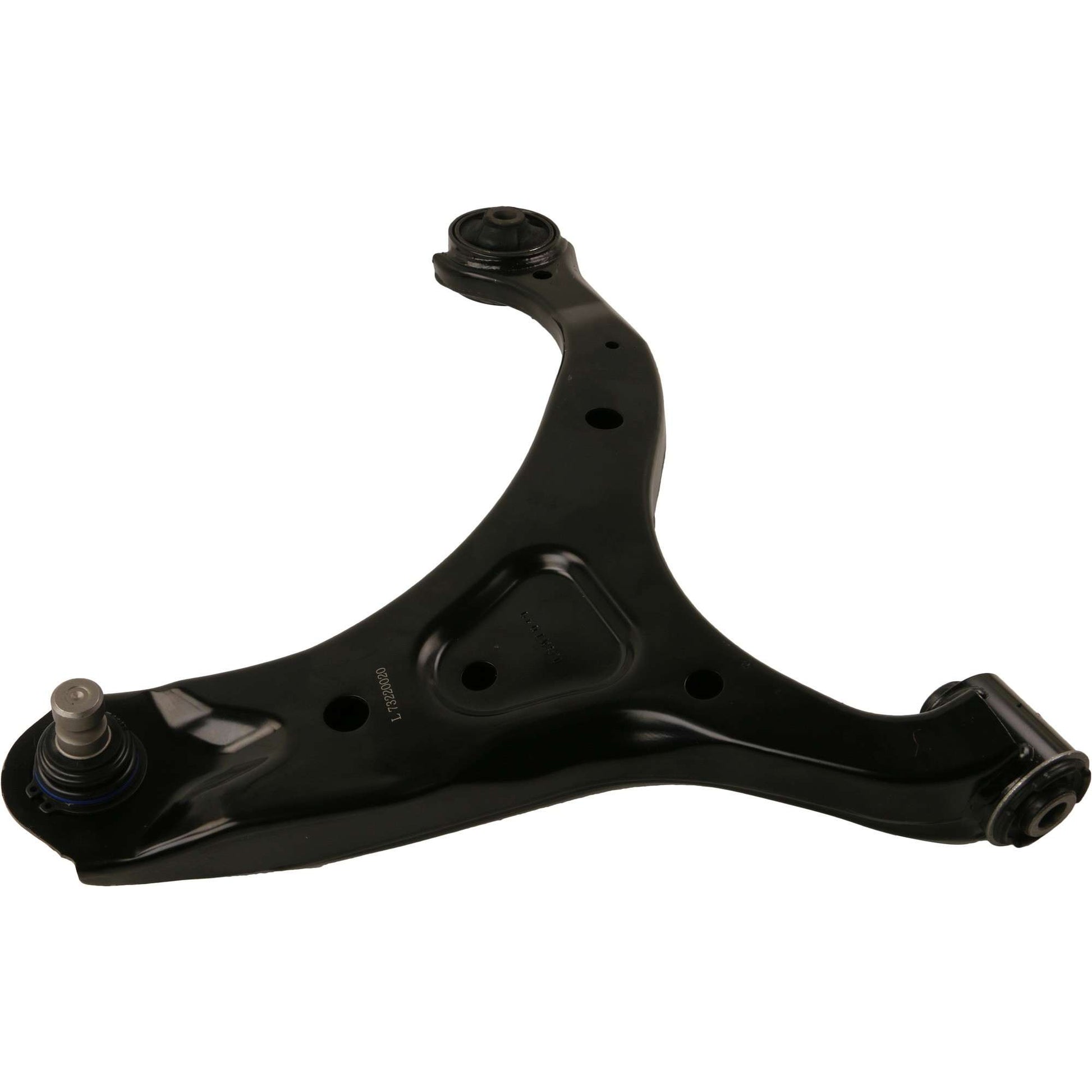 Angle View of Front Left Suspension Control Arm MOOG RK623467