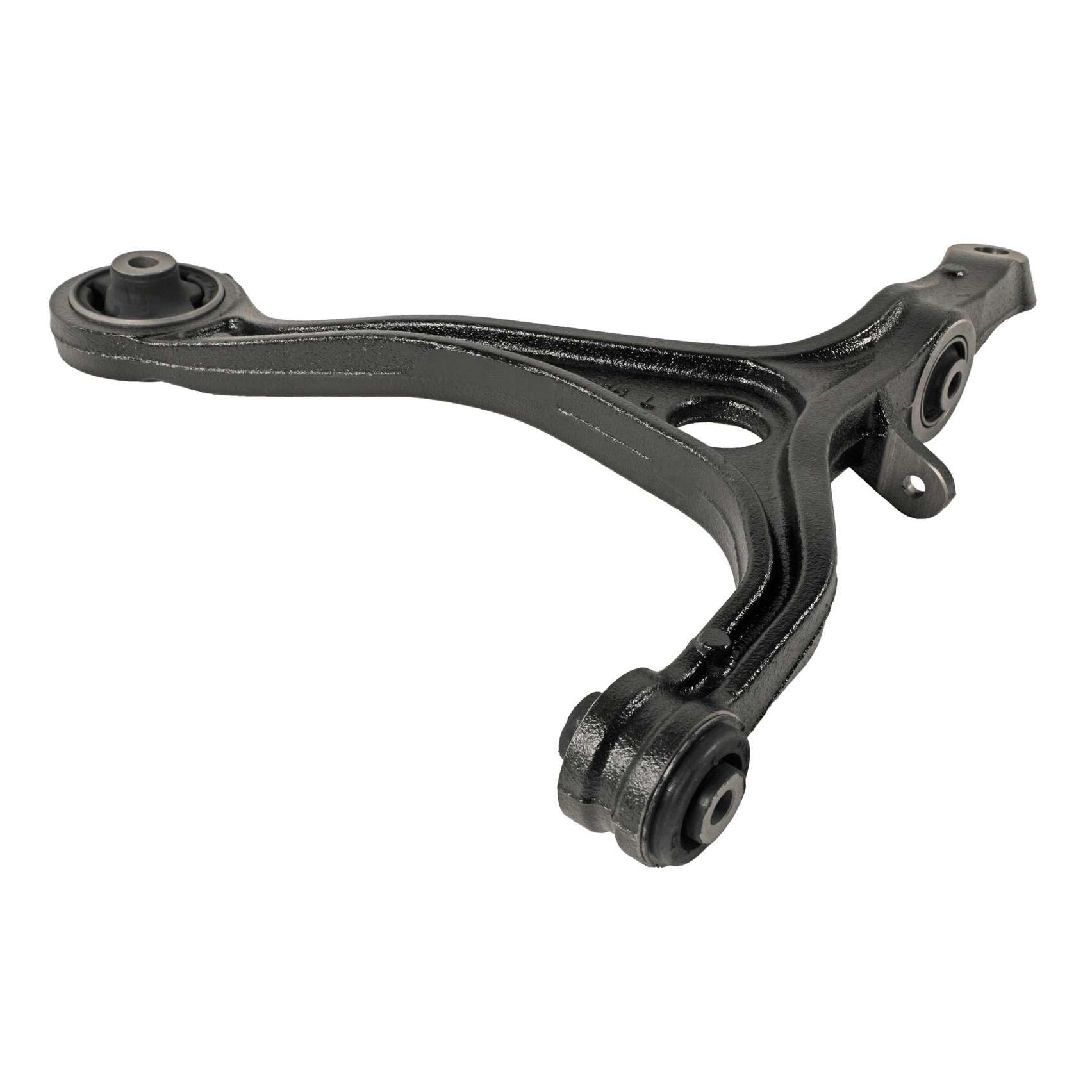 Angle View of Front Left Suspension Control Arm MOOG RK640290