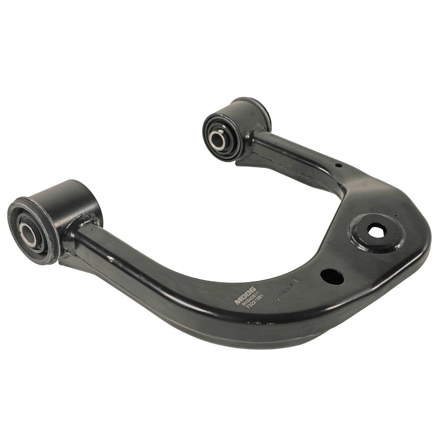 Angle View of Front Upper Left Suspension Control Arm MOOG RK640611