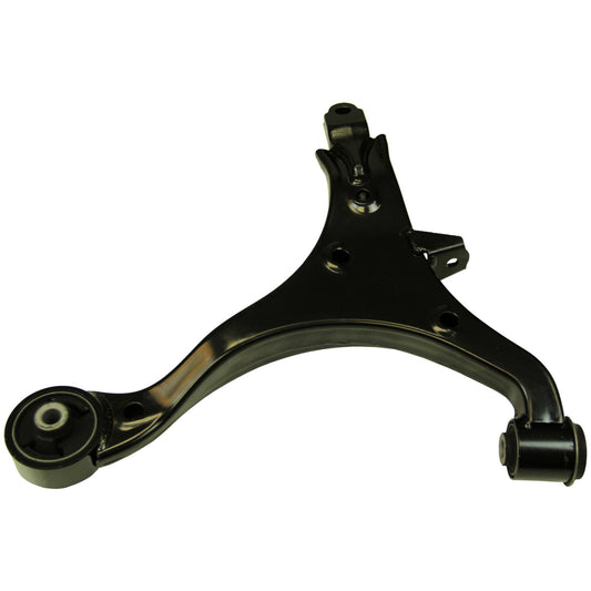 Angle View of Front Left Suspension Control Arm MOOG RK641243