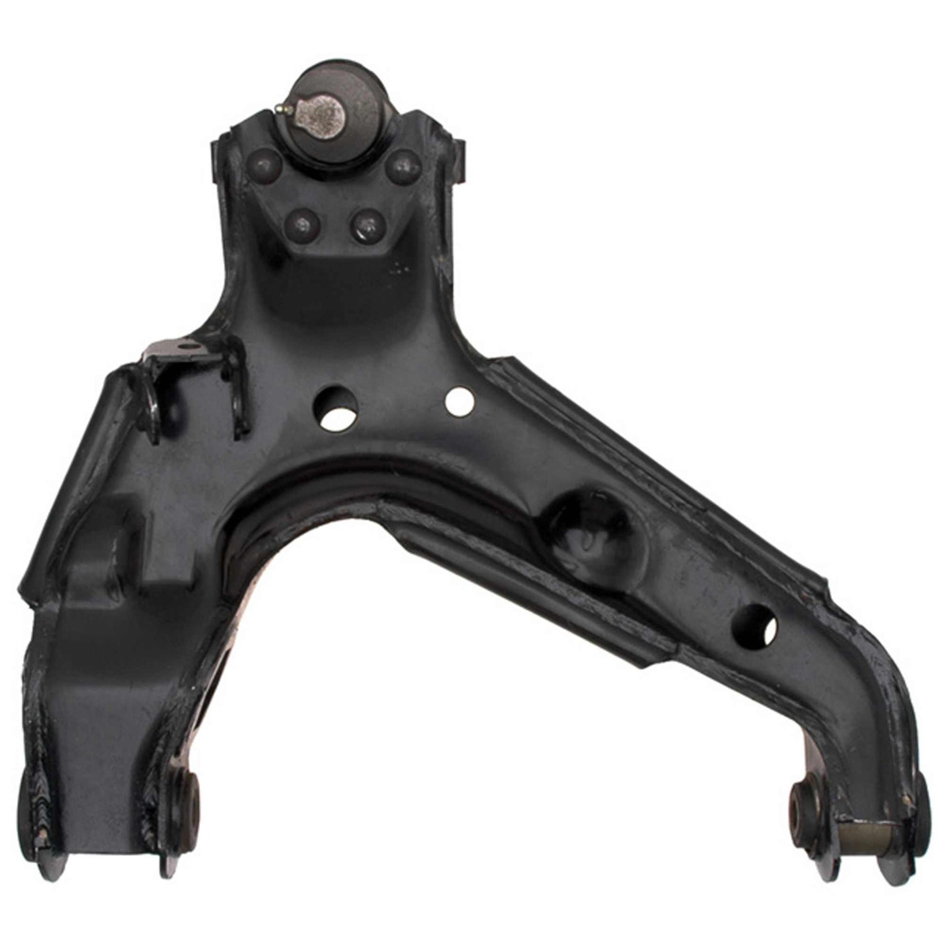 Bottom View of Front Left Suspension Control Arm and Ball Joint Assembly MOOG RK641492