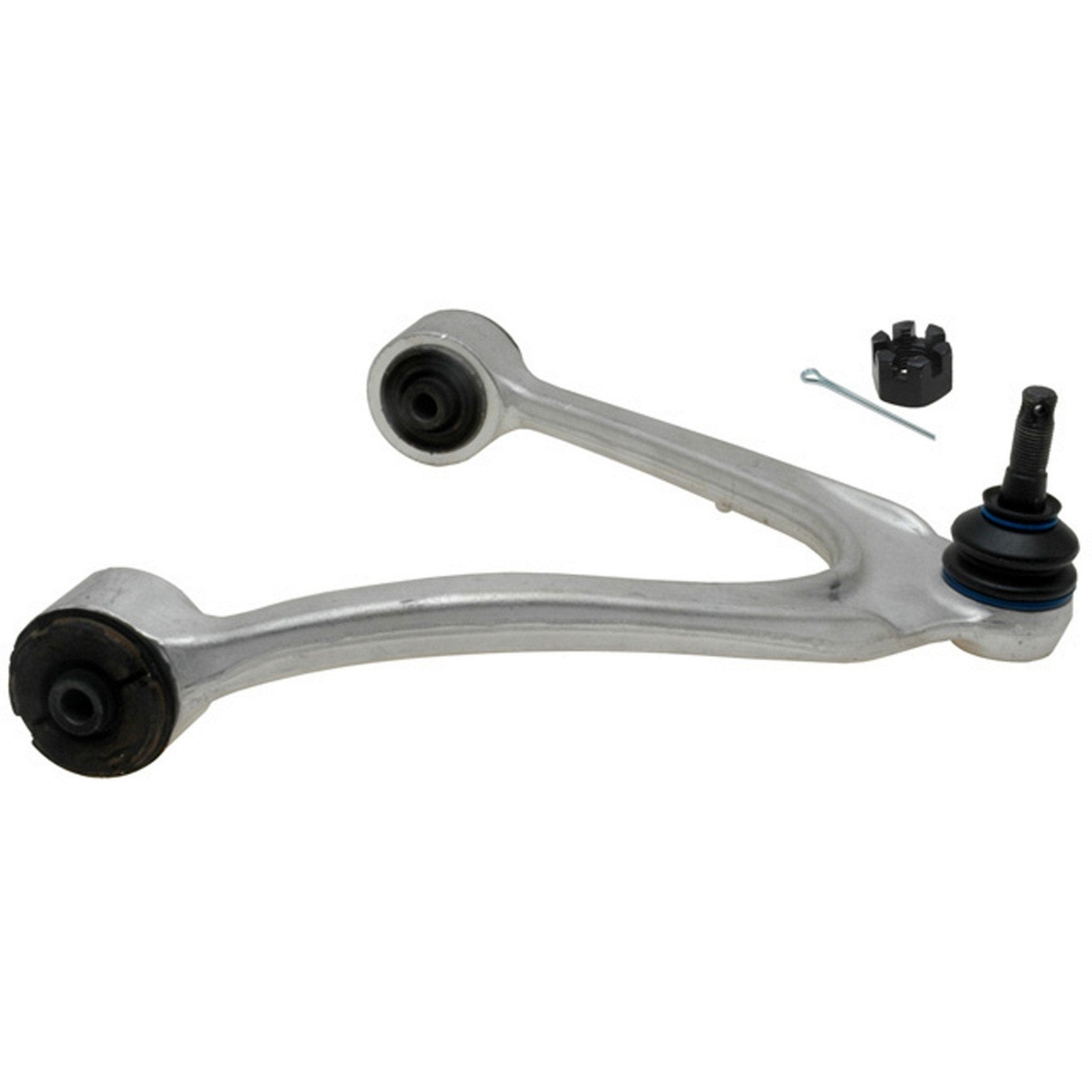 Side View of Front Upper Right Suspension Control Arm and Ball Joint Assembly MOOG RK641532