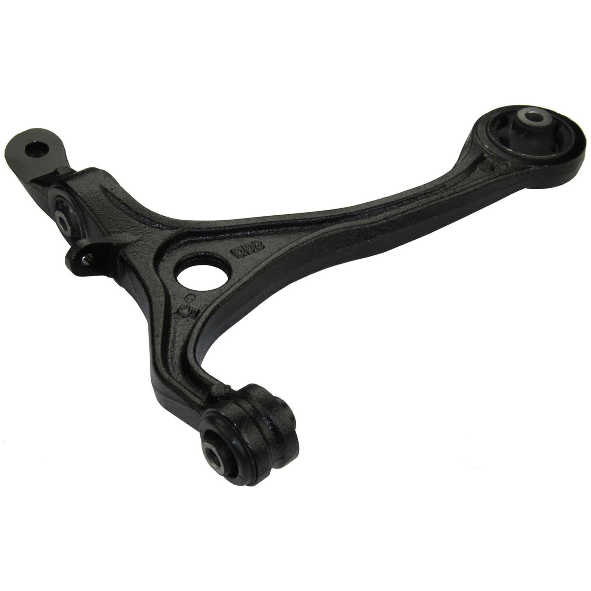 Bottom View of Front Left Suspension Control Arm MOOG RK641543