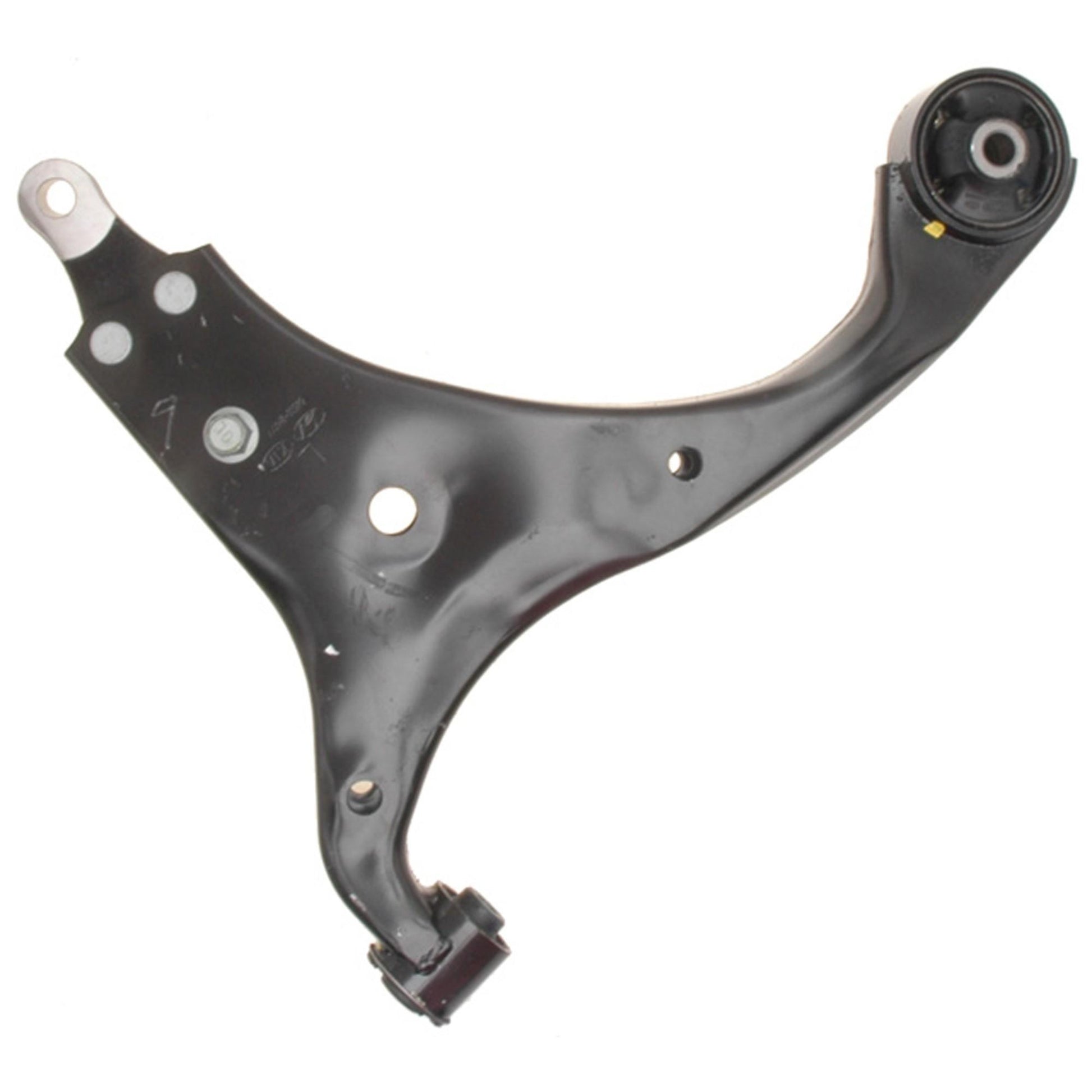 Bottom View of Front Left Suspension Control Arm MOOG RK641580