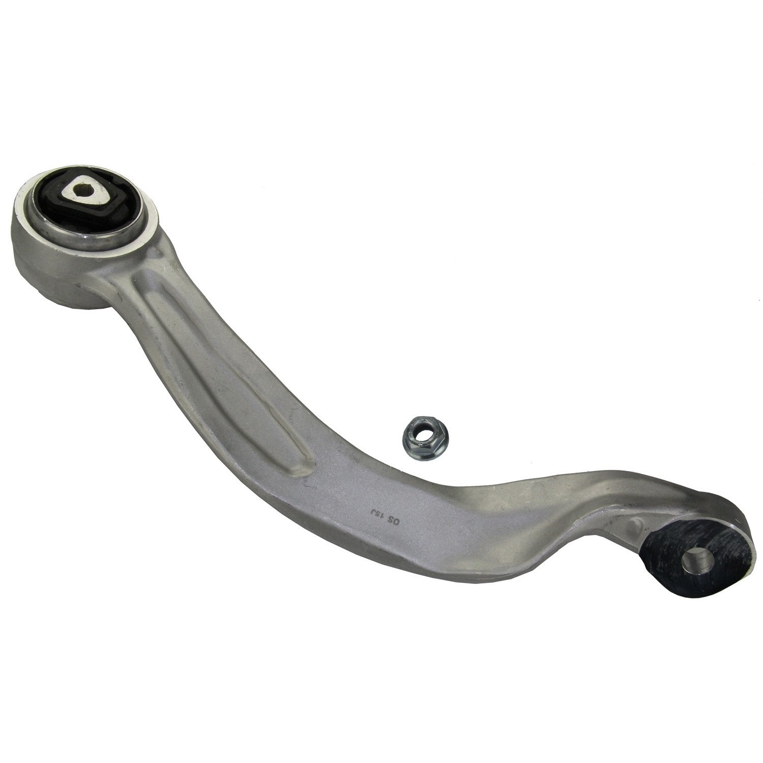 Bottom View of Front Left Suspension Control Arm MOOG RK641962